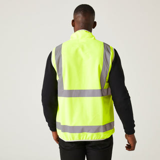 Men's Pro HI-VIS Full Zip Gilet