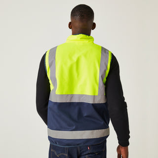 Men's Pro HI-VIS Full Zip Gilet