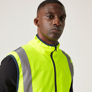 Men's Pro HI-VIS Full Zip Gilet