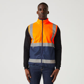 Men's Pro HI-VIS Full Zip Gilet
