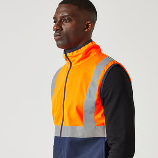 Men's Pro HI-VIS Full Zip Gilet